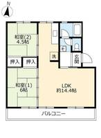 UR金剛1320505の間取り
