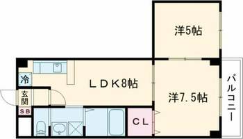 物件の間取り画像