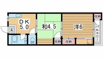 物件の間取り画像