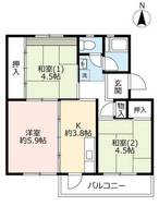 物件の間取り画像