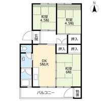 UR志徳0130507の間取り