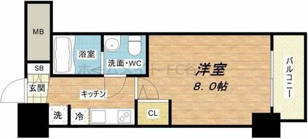 物件の間取り画像
