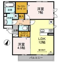 アルページュの間取り