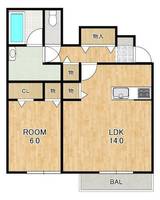 物件の間取り画像