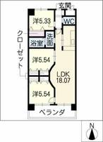 物件の間取り画像