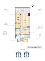 パークサイド博多駅東403の間取り
