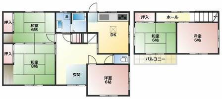物件の間取り画像