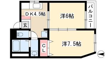 物件の間取り画像