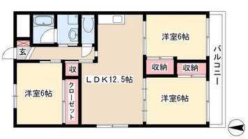 物件の間取り画像
