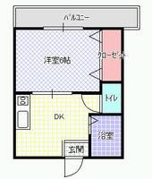 物件の間取り画像