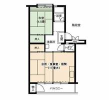 物件の間取り画像