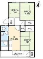 物件の間取り画像