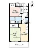 URアーバンラフレ志賀0110504の間取り