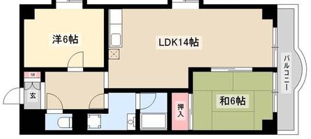 物件の間取り画像