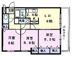 物件の間取り画像