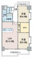 Hill Palace IKAI603の間取り