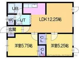 物件の間取り画像