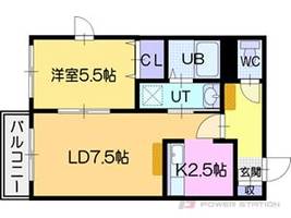物件の間取り画像