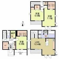 愛知県豊橋市東小田原町(一戸建)の賃貸物件101の間取り