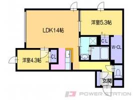 物件の間取り画像