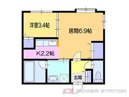 ピュア東彩館Vの間取り