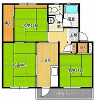 有野団地の間取り