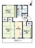 物件の間取り画像