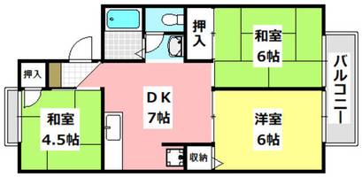 物件の間取り画像