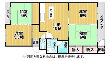 物件の間取り画像