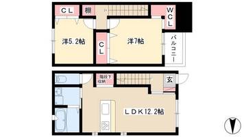 物件の間取り画像