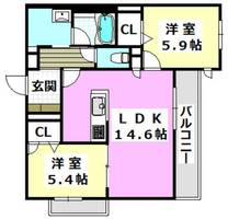 物件の間取り画像