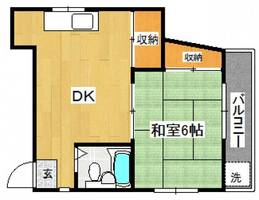 愛協ビル302の間取り