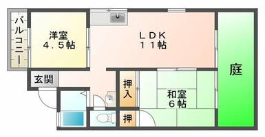 セジュールの里 橋本の間取り