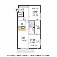 物件の間取り画像