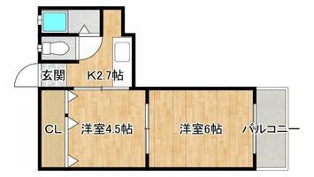 物件の間取り画像