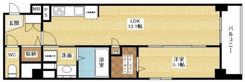 物件の間取り画像