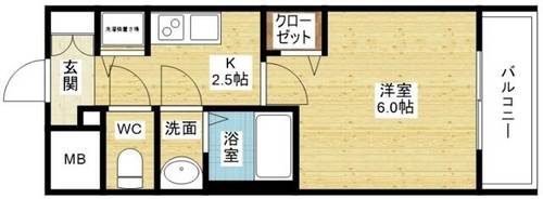 プレサンス新大阪ザ・シティの間取り
