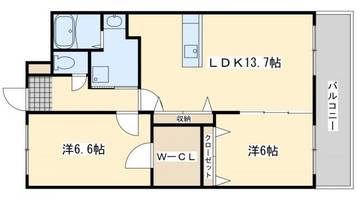 物件の間取り画像