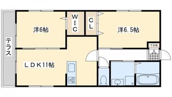 プランドール清田の間取り