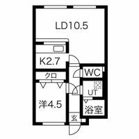 サンデンハイツ601の間取り