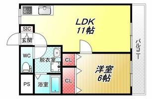 物件の間取り画像
