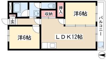 物件の間取り画像