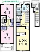 物件の間取り画像