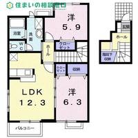 物件の間取り画像