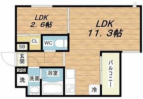 物件の間取り画像