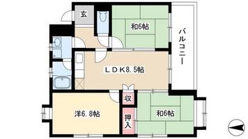 物件の間取り画像