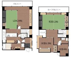 福岡県福岡市東区箱崎1丁目(マンション)の賃貸物件801の間取り