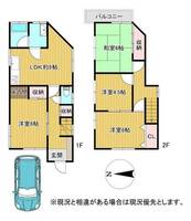 和歌山県和歌山市三葛(一戸建)の賃貸物件の間取り