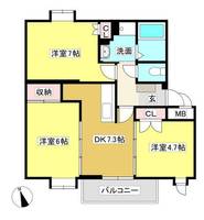 物件の間取り画像