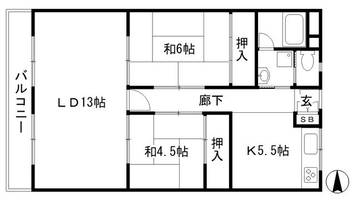 物件の間取り画像
